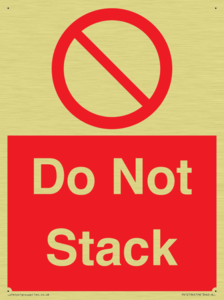 Do Not Stack 